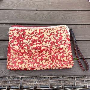 Patricia Nash Wildflower Collection Ruffle Paris wristlet
